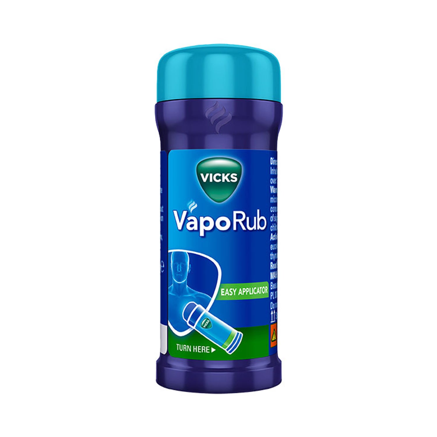 Vicks Vaporub 35g easy applicator cold relief ointment, imported from the UK