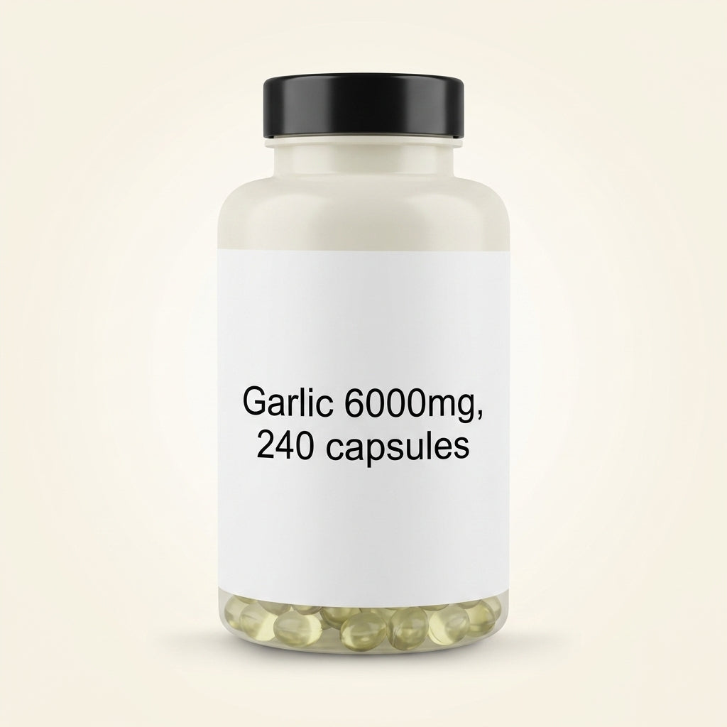 Holland & Barrett High Strength Garlic Capsules 240 Count - British product