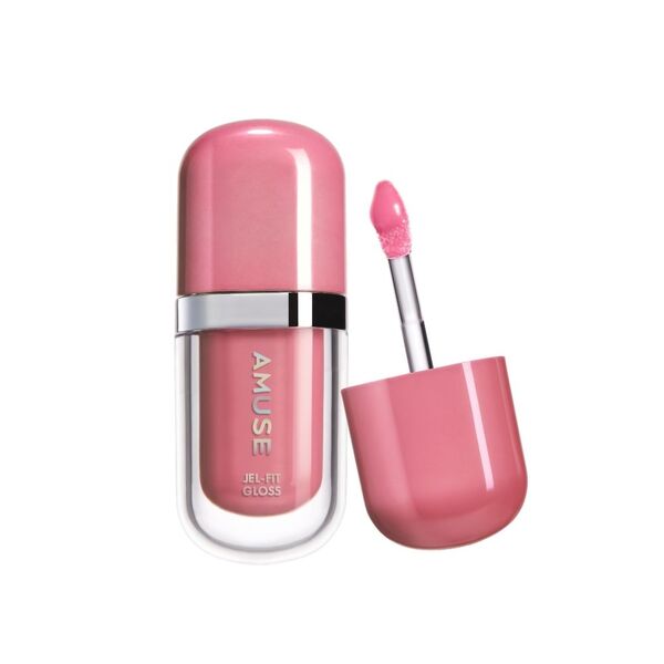 Amuse Jel-Fit lip gloss White Boksoonga 3.8g, imported from the UK