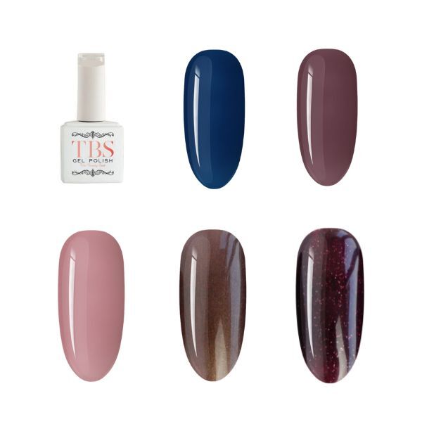 TBS Winter Bundle gel polish 15ml, imported from the UK