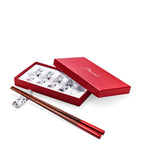 Baccarat Swing chopstick holders set of 5 - British product