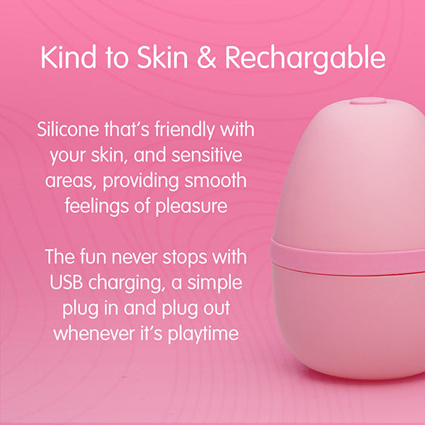 Skins Scream Egg clitoral stimulator, imported from the UK