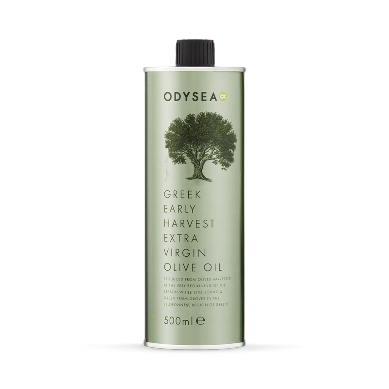 Odysea Early Harvest Olive Oil 500ml, imported from the UK