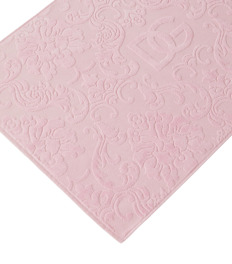 Dolce&Gabbana Casa Cotton Jacquard bath mat 87cm x 54cm - British product