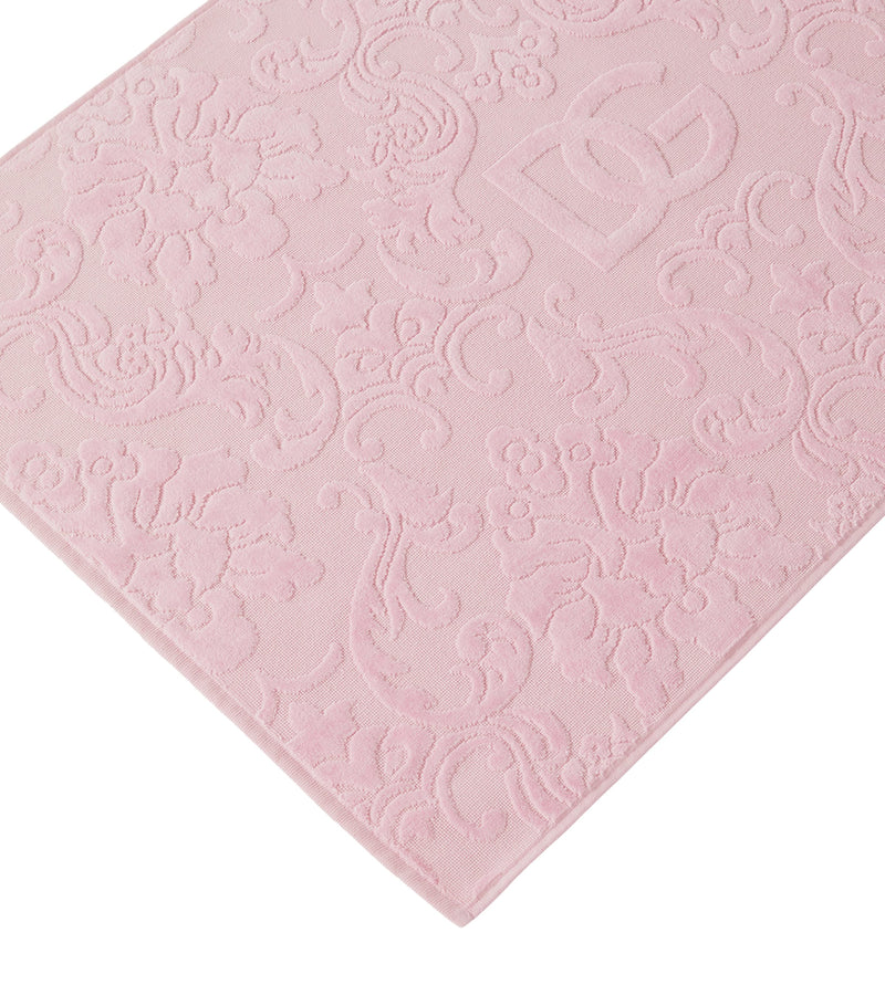 Dolce&Gabbana Casa Cotton Jacquard bath mat 87cm x 54cm - British product