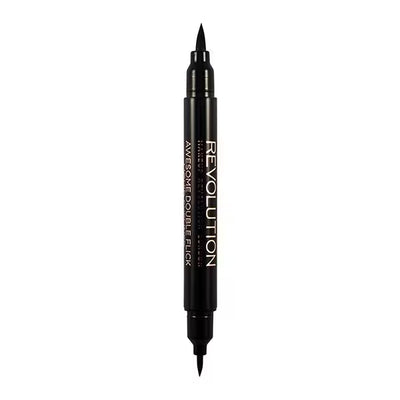 Superdrug Revolution Eyeliner Flick Thick & Thin Black 5g- Kjøp online på McGrocer
