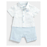 Mothercare My First Mock Shirt and Shorts Romper GOODS Boots   