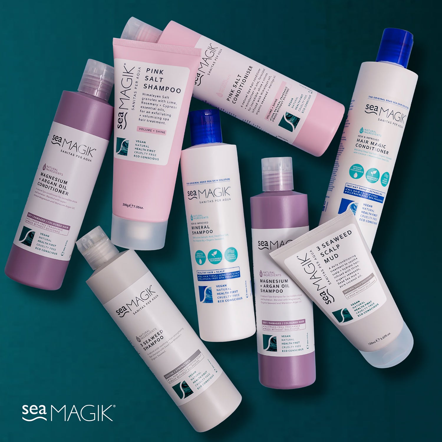 Sea Magik 3 Seaweed Shampoo 300ml (British brand)