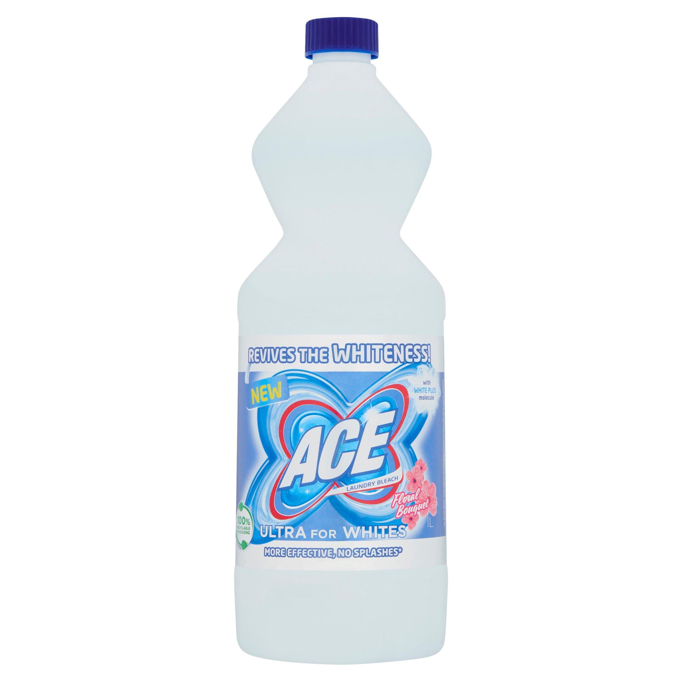 Ace Floral Bouquet Laundry Bleach 1L GOODS Sainsburys   