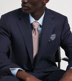 Brioni silk printed pocket square 33cm, UK version