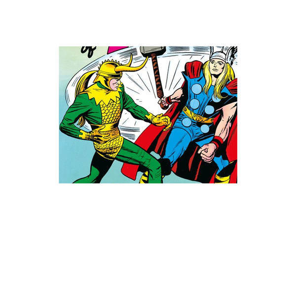 Marvel Loki Vengenance comic print - British product