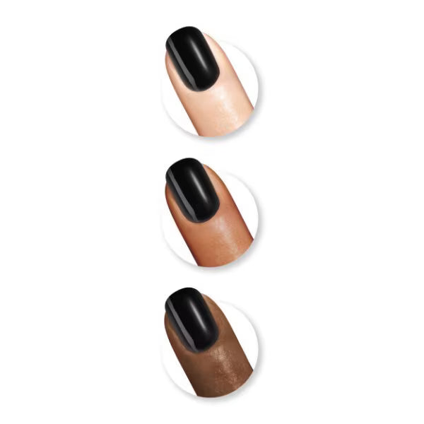 Sally Hansen Miracle Gel nail polish Onyx-Packed (British brand)