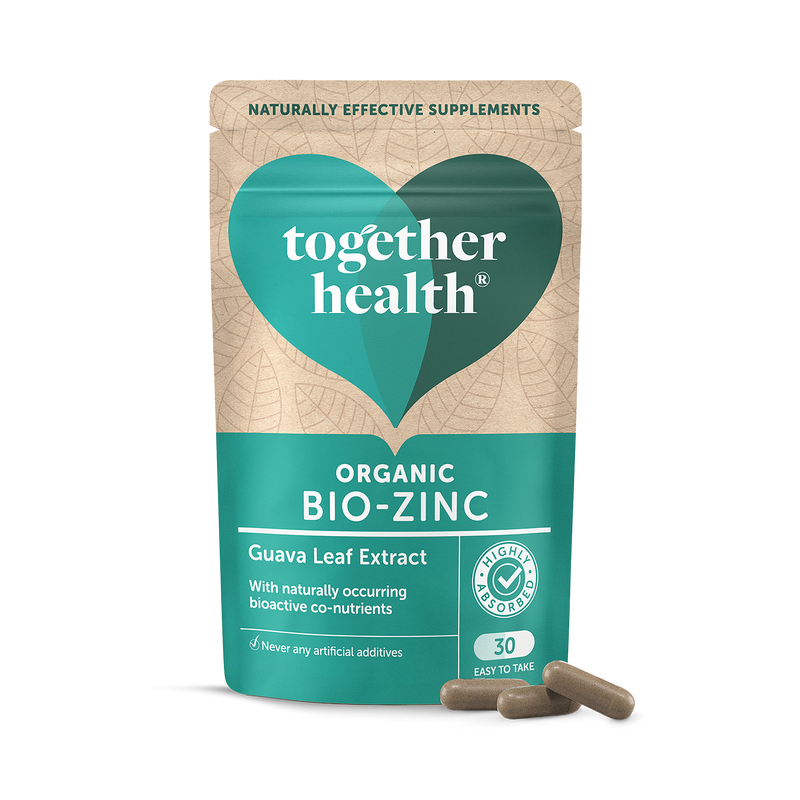 Together Health Organic Bio Zinc capsules 30, UK version