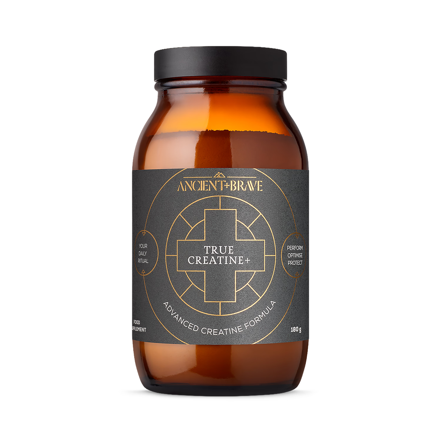 Ancient+Brave True Creatine+ supplement powder, UK version