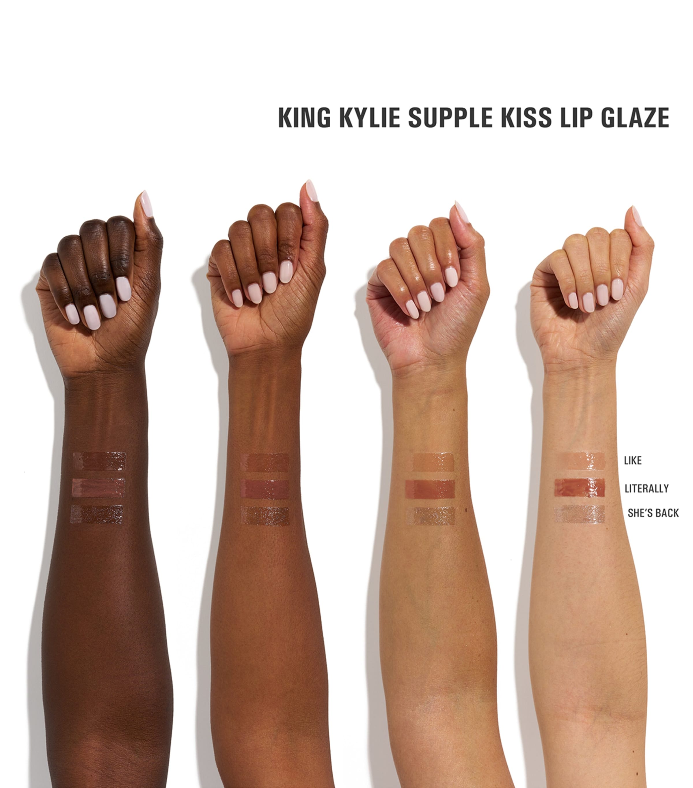 Kylie Cosmetics Supple Kiss lip glaze 2.8ml (British brand)