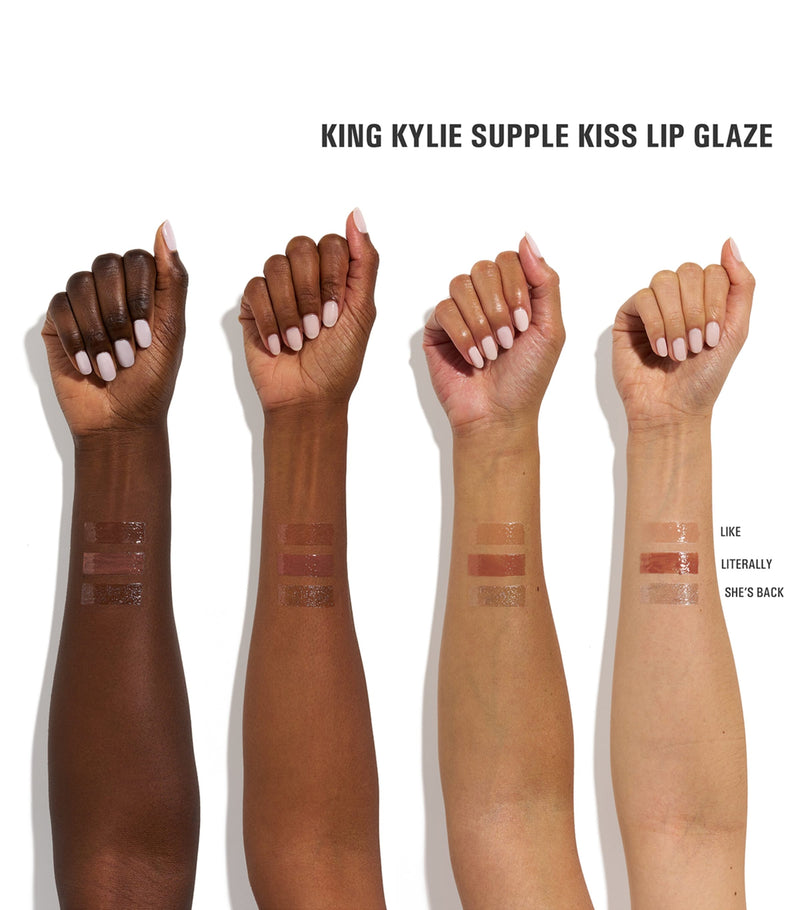 Kylie Cosmetics Supple Kiss lip glaze 2.8ml (British brand)