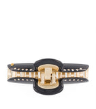 Alexandre de Paris gold-plated crystal-embellished claw hair clip, UK version