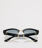 Ray-Ban Clubmaster Reverse Square sunglasses gold-tone acetate, imported from the UK