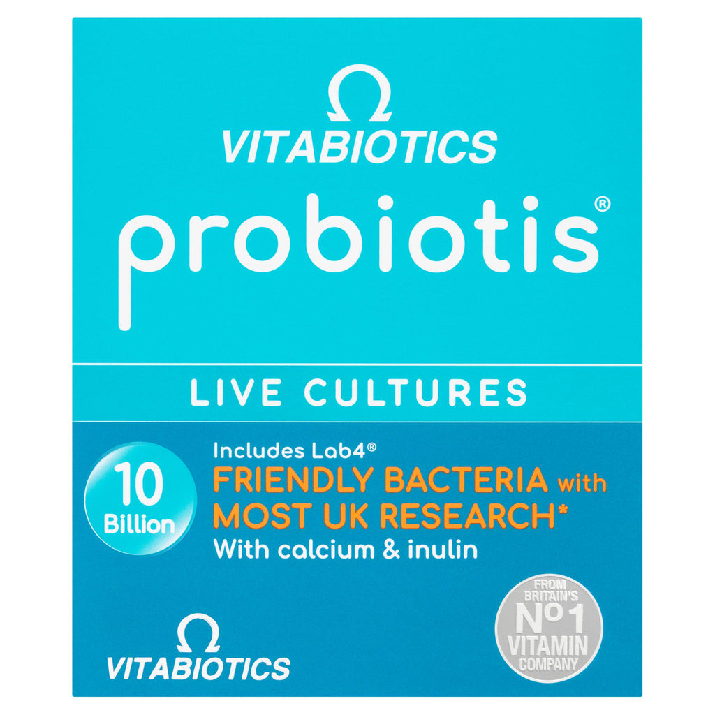 Vitabiotics Probiotis 10 Billion Vegan Capsules x30