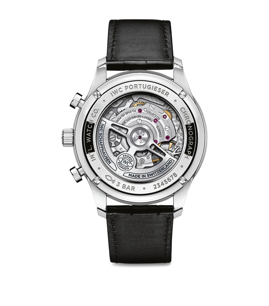 IWC Schaffhausen Portugieser Chronograph watch 41mm, imported from the UK