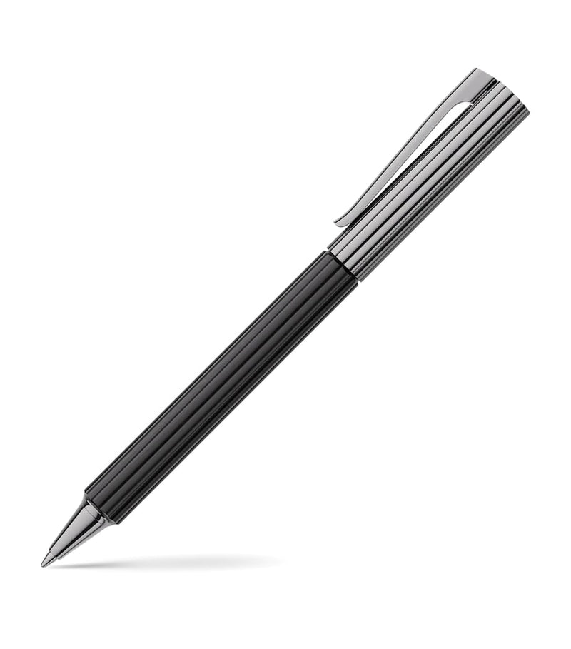 Graf von Faber-Castell Ebony Wood Bloom ballpoint pen, UK version