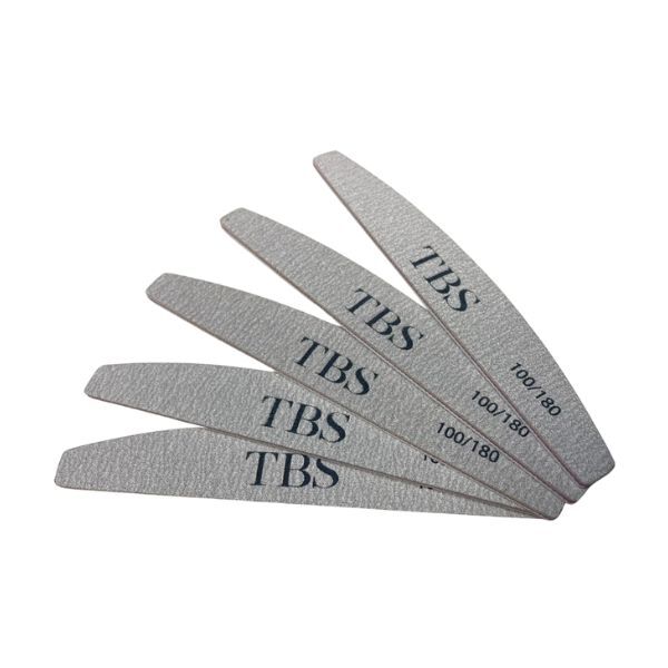 TBS nail files bundle pack of 5 (British brand)