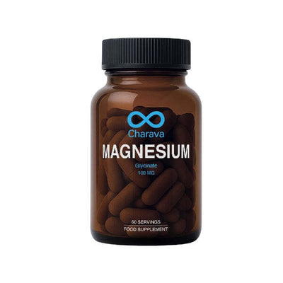 Superdrug Charava Magnesium Glycinate Supplement 60 Capsules- Buy online at McGrocer