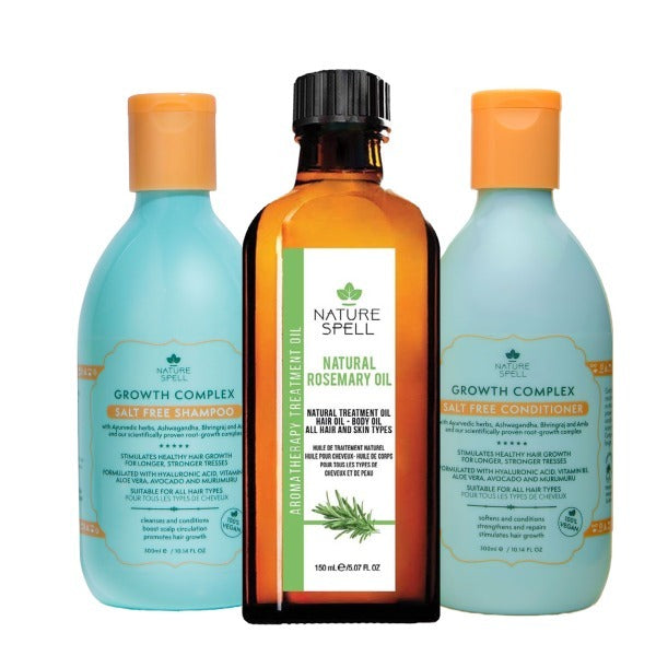 Nature Spell Rosemary Oil with Growth Shampoo & Conditioner GOODS Superdrug   