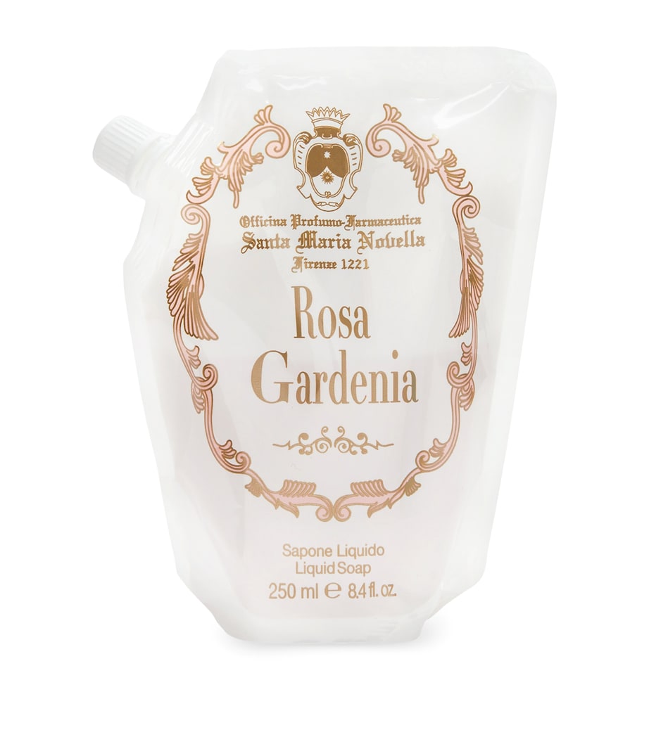 Santa Maria Novella Rosa Gardenia liquid hand soap refill 250ml (British brand)