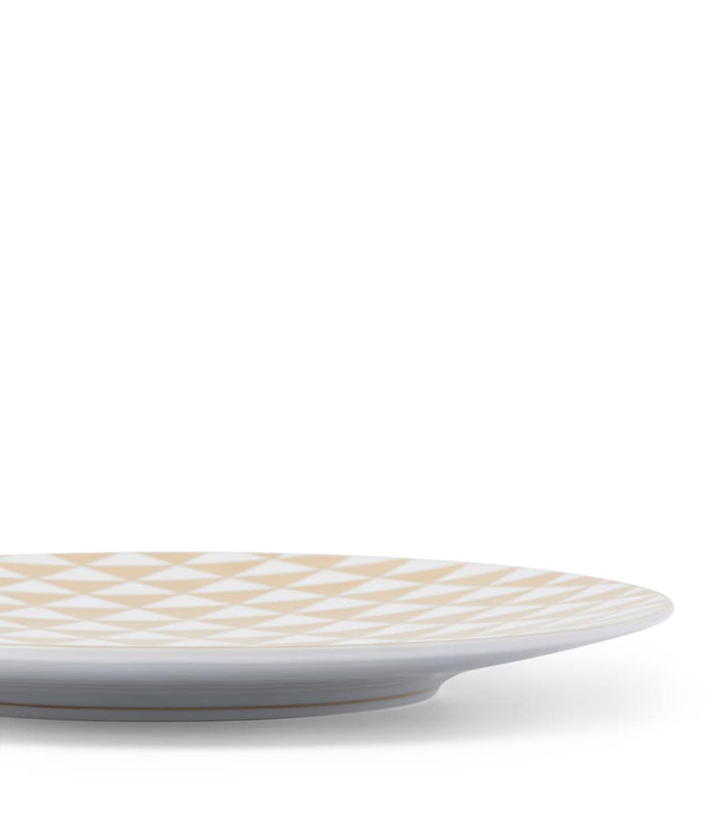 Prada Triangles Mini charger plate 28cm, imported from the UK