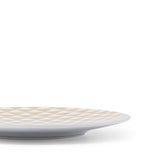 Prada Triangles Mini charger plate 28cm, imported from the UK