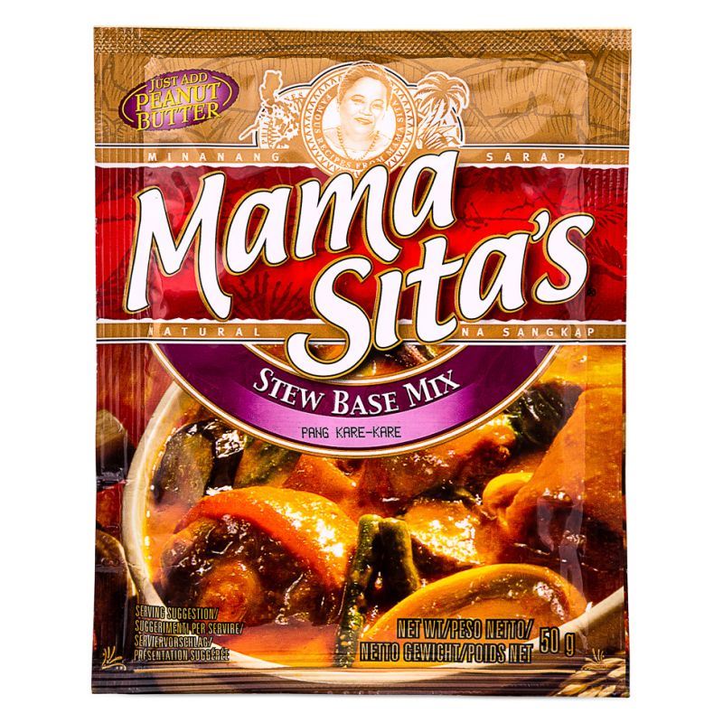 Mama Sita's Kare-Kare stew base mix, British product