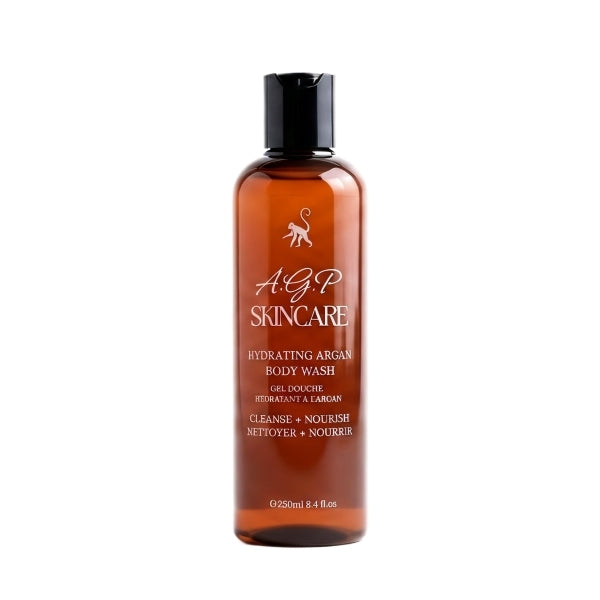 AGP Skincare unscented body wash 250ml, imported from the UK