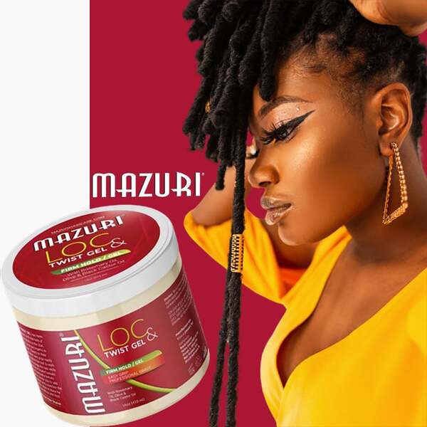 Mazuri Loc And Twist Gel Firm Hold, imported from the UK