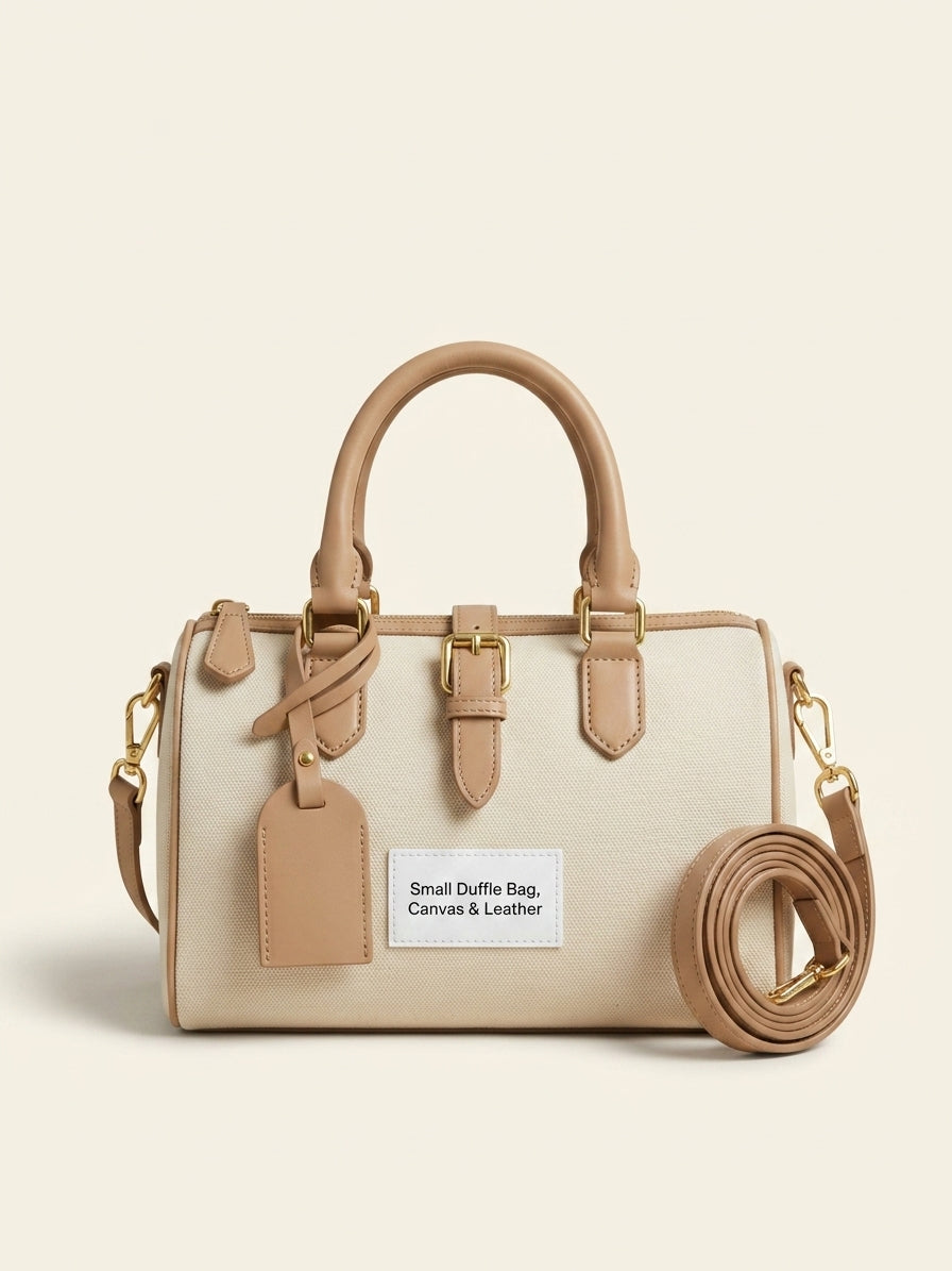 Burberry mini check bowling bag coated canvas, UK version