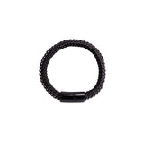 SVNX Double Franco Chain Bracelet In Black
