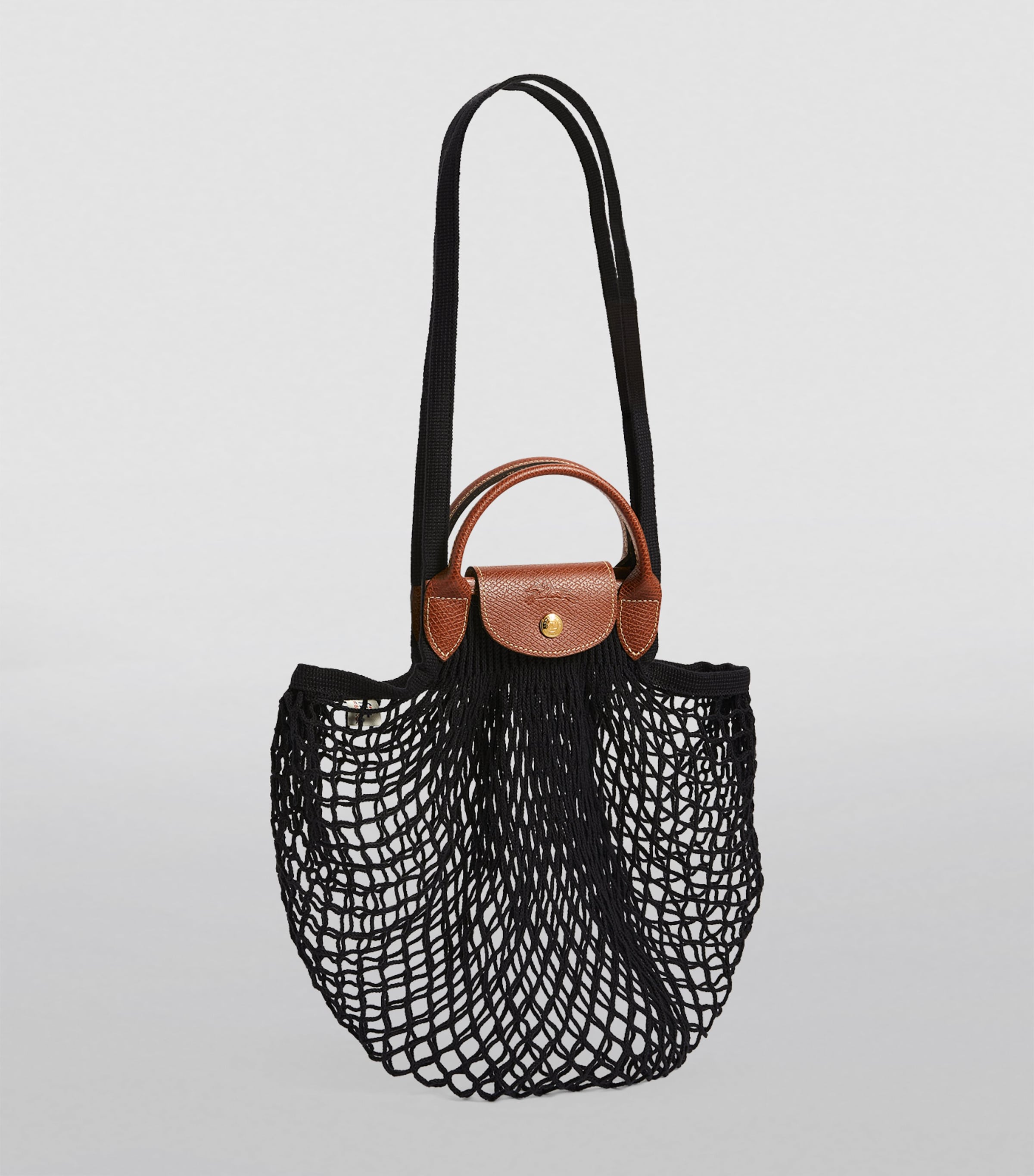Longchamp Large Le Pliage Filet Mesh Bag, UK version