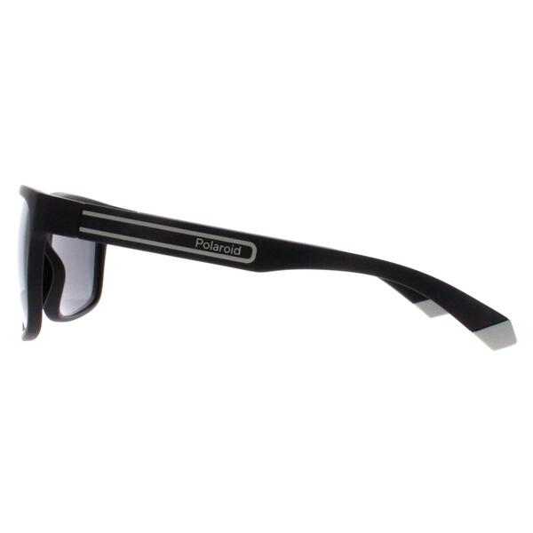 Polaroid men's polarized sunglasses black matte frame - British product