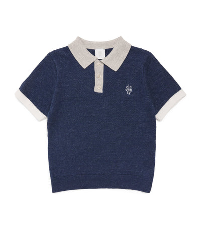 Harrods Sweater polo en lin-coton Eleventy Kids (2-16 ans) - Acheter en ligne sur McGrocer