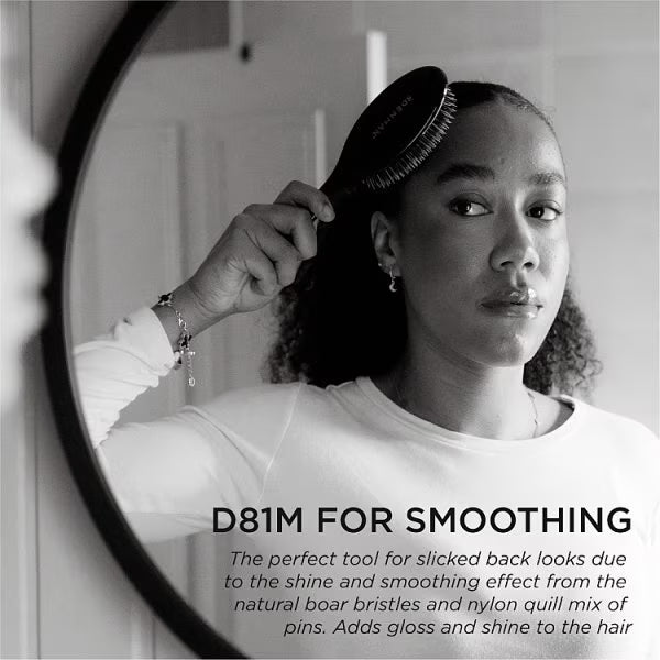 Denman D81M Synthetic Style Shine Finish Brush Medium - British product