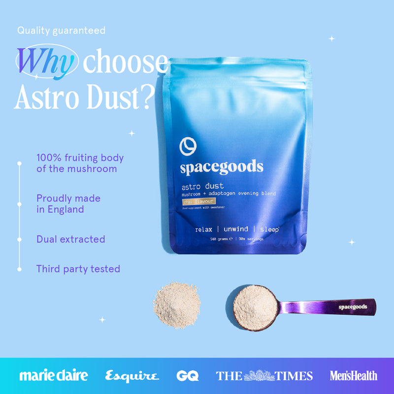 Spacegoods Astro Dust Chai superfood powder 240g - British product