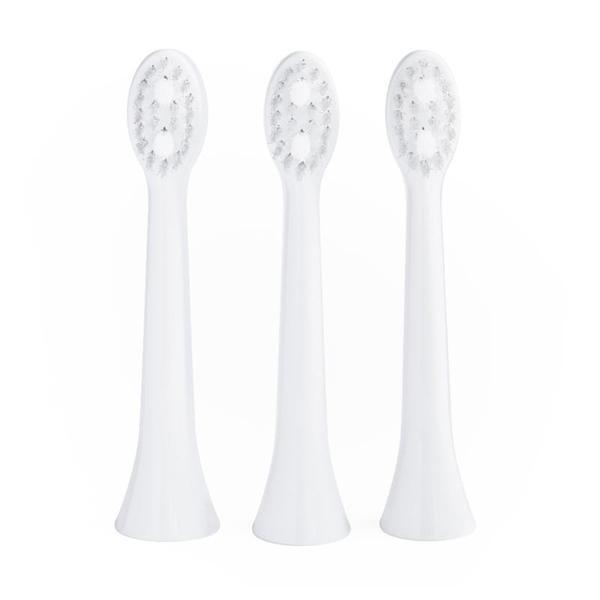 Spotlight Oral Care sonic toothbrush replacement heads pack of 3, UK version