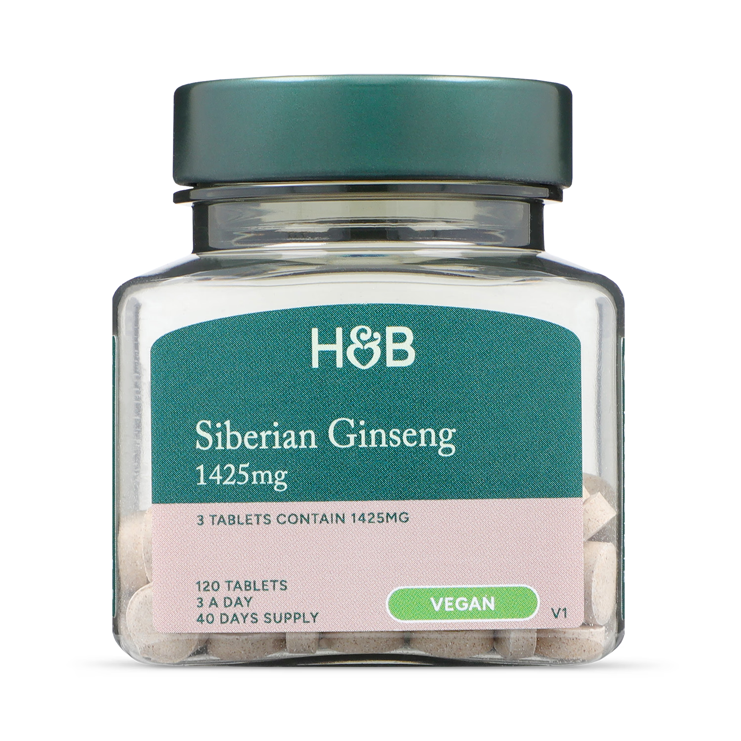 Holland & Barrett Siberian Ginseng 120 tablets (British brand)