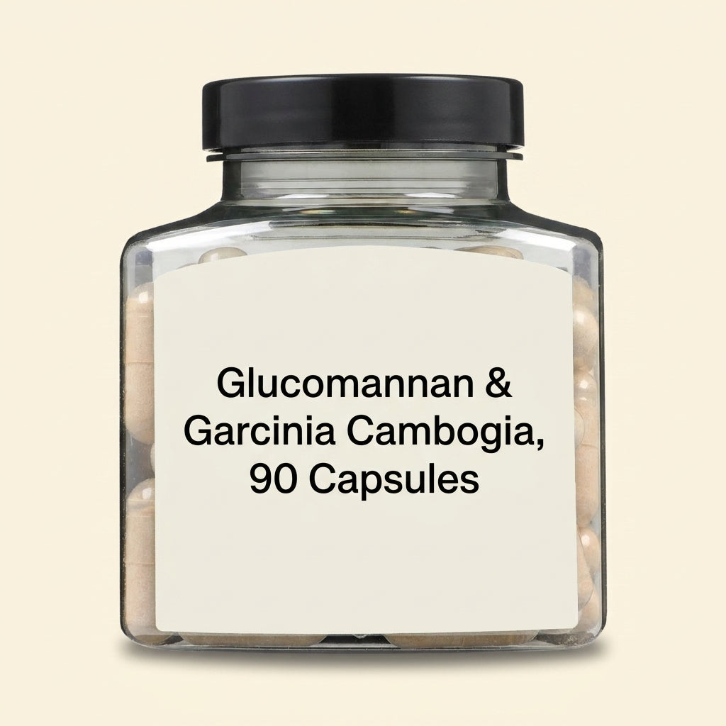 Holland & Barrett Glucomannan & Garcinia 60 capsules, UK version