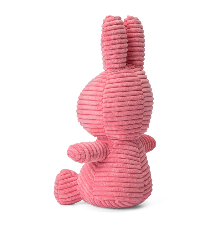 Miffy corduroy soft toy 23cm, imported from the UK