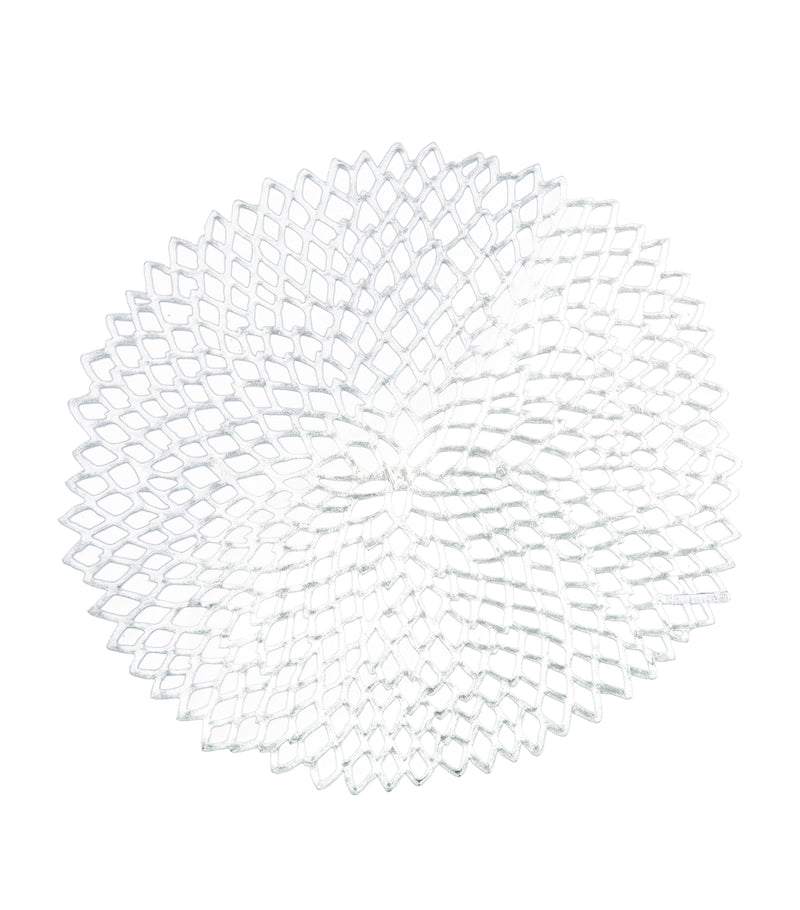 Chilewich Dahlia Round Placemat 40cm - British product