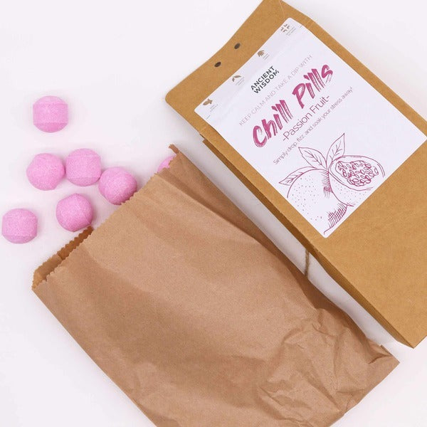 Serenityy's passion fruit bath fizzers 350g, UK version