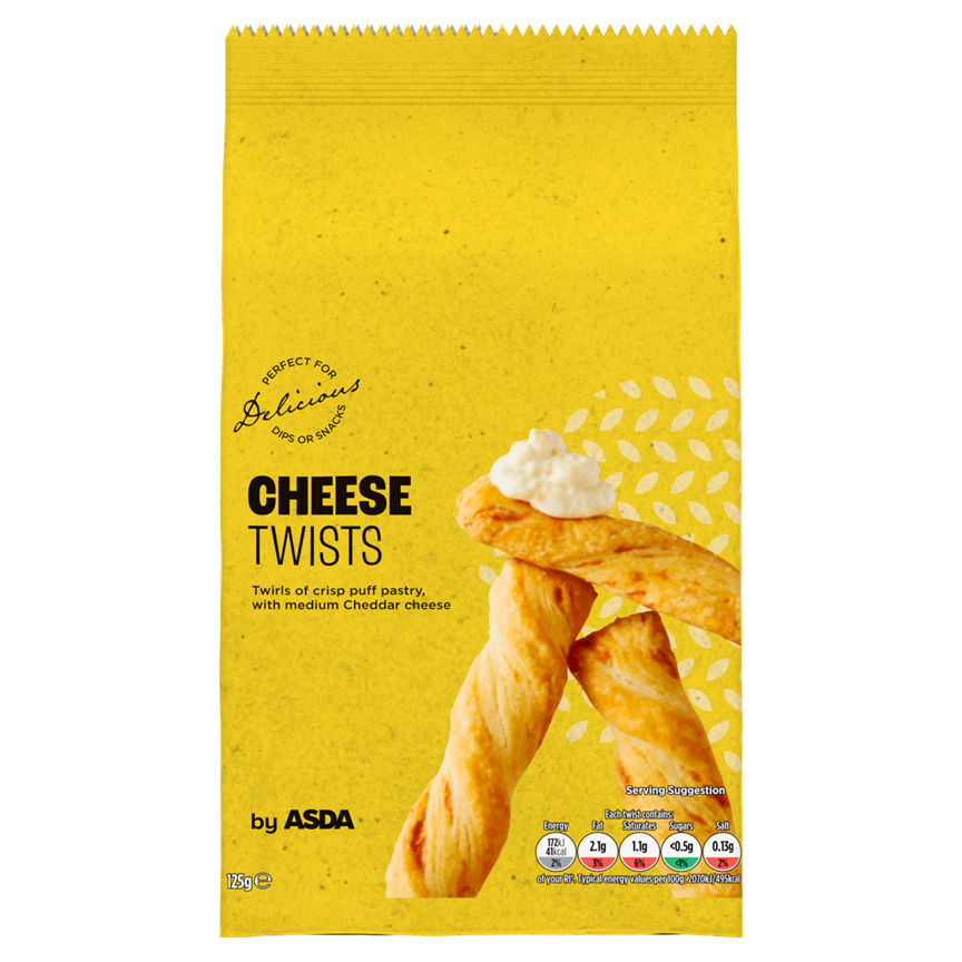 ASDA Cheese Twists 125g