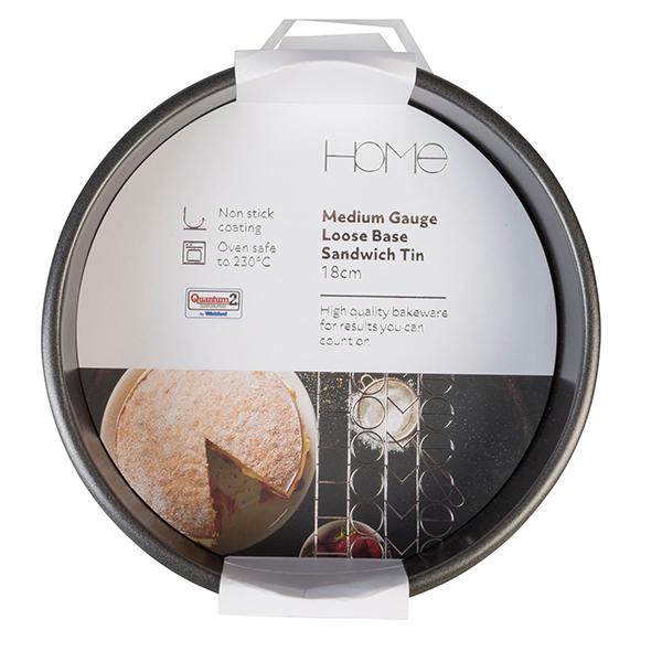 Sainsbury's Home Medium Gauge Loose Base Sandwich Tin