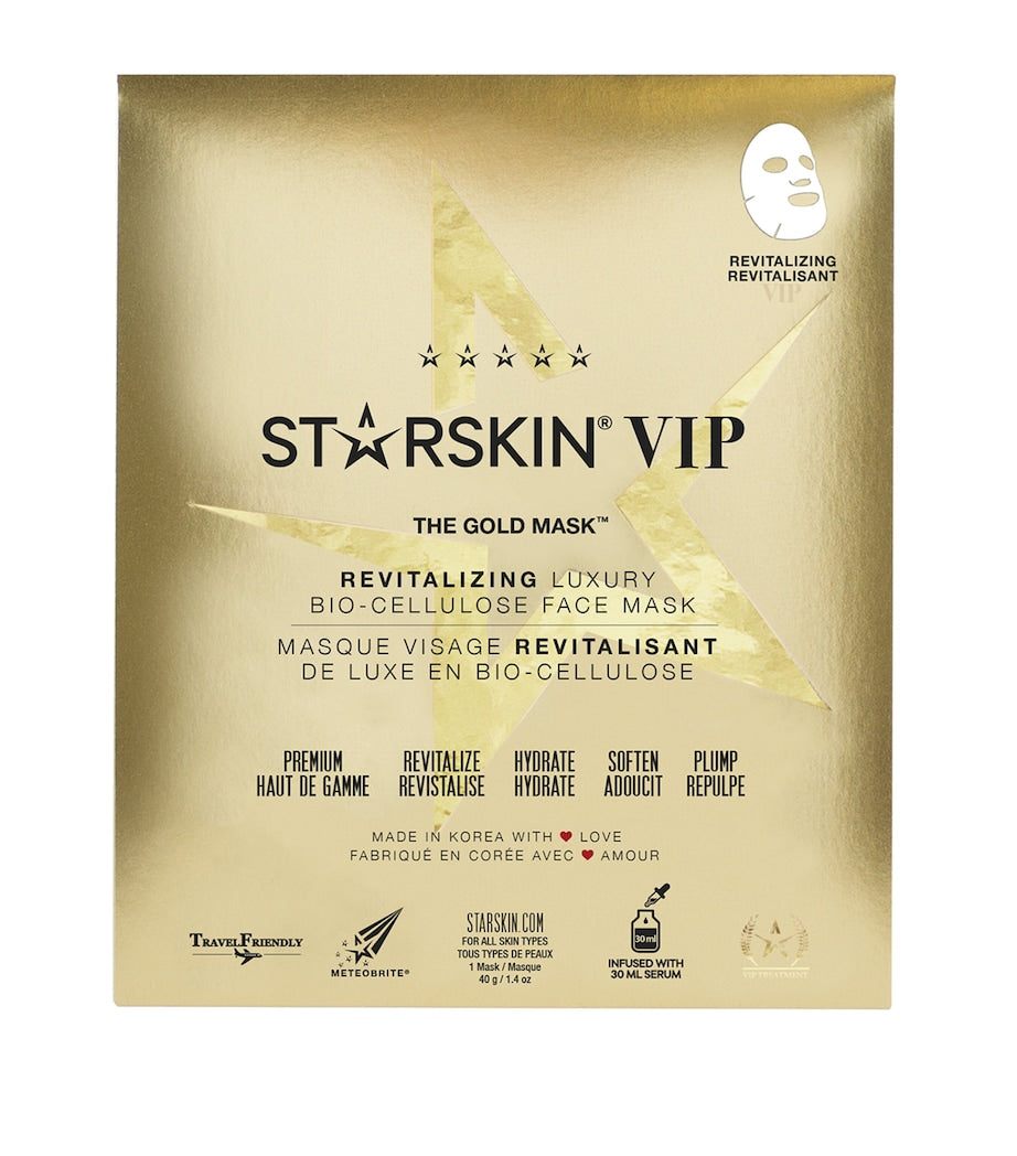 Starskin The Gold Mask Bio-cellulose Sheet 30ml (British brand)